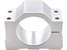 Braçadeira De Base Para Montagem Motor Fuso Cnc, Suporte Em Liga De Alumínio Jateado Para Diâmetro Interno 40mm, 45mm