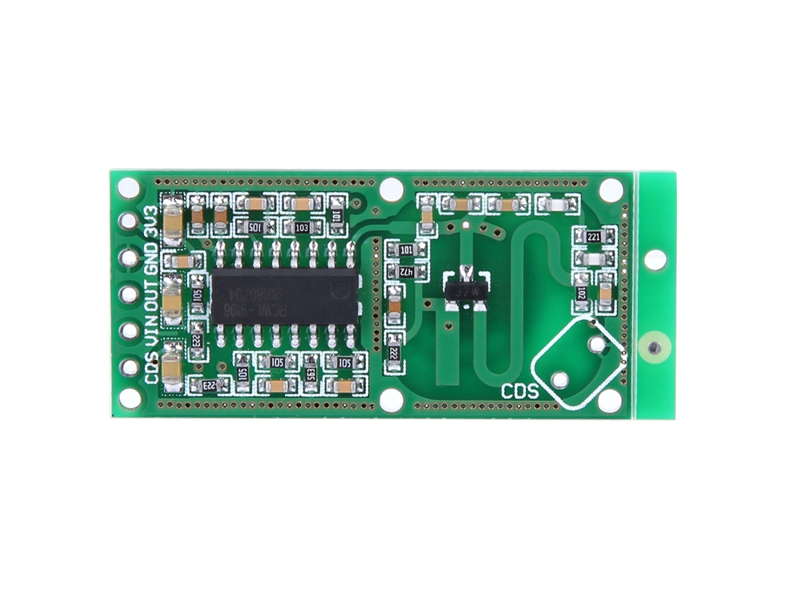 Módulo sensor radar de microondas para indução de corpo humano 2 pcs S/MARCA