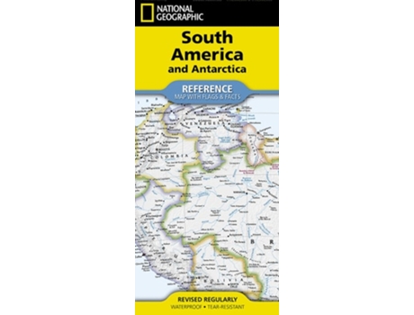 Livro National Geographic South America and Antarctica Map de National Geographic Maps (Inglês)