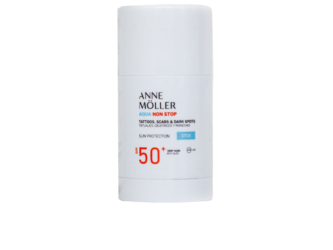 Aqua Non Stop Corretivo para Tatuagens, Cicatrizes e Imperfeições Fps 50+ 25 G 25 Gr ANNE MÖLLER