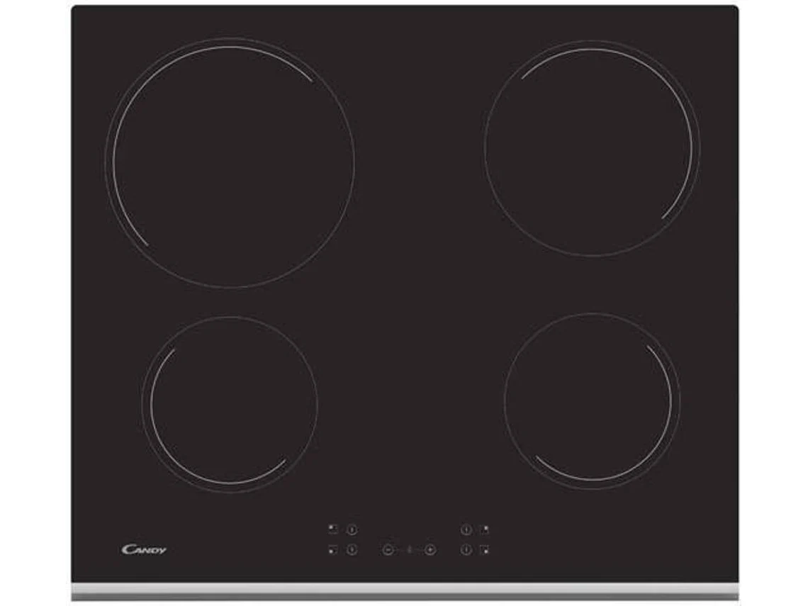 Placa de Vitrocerâmica CANDY CH 64 XB (Elétrica - 59 cm cm - Inox)