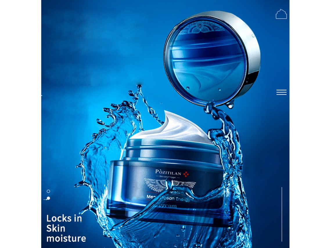 Creme Facial Masculino Hidratante Controle De Óleo