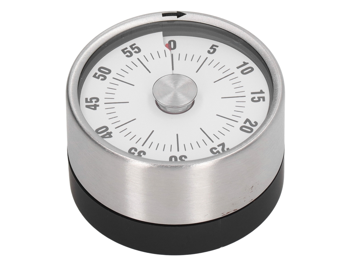 Timer Magnético LAXISCREED Aço Inox 70db Cozinha Branco