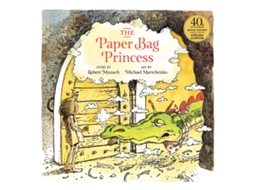 Livro The Paper Bag Princess 40th anniversary edition de Robert Munsch (Inglês - Capa Dura)