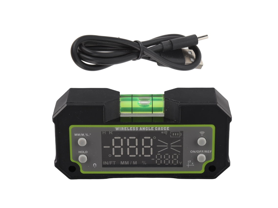 Teodolito Laser Digital LM40 com Tela LCD de 2 polegadas e 6 Modos de Medição | S/MARCA