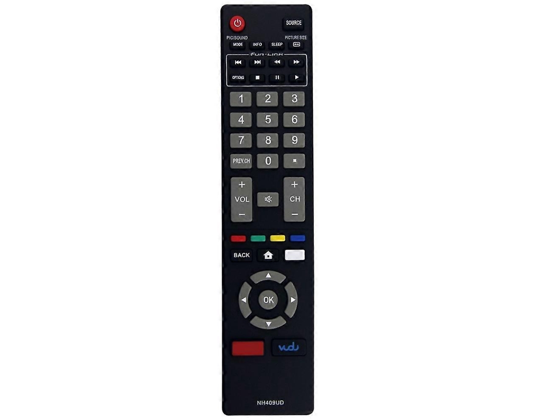 Comando À Distância De Substituição Para Nh409ud Magnavox Tv 32me305v/f7 39mf412b/f7 40mv336x 43mv314x 50mf412b/f7 55me314v