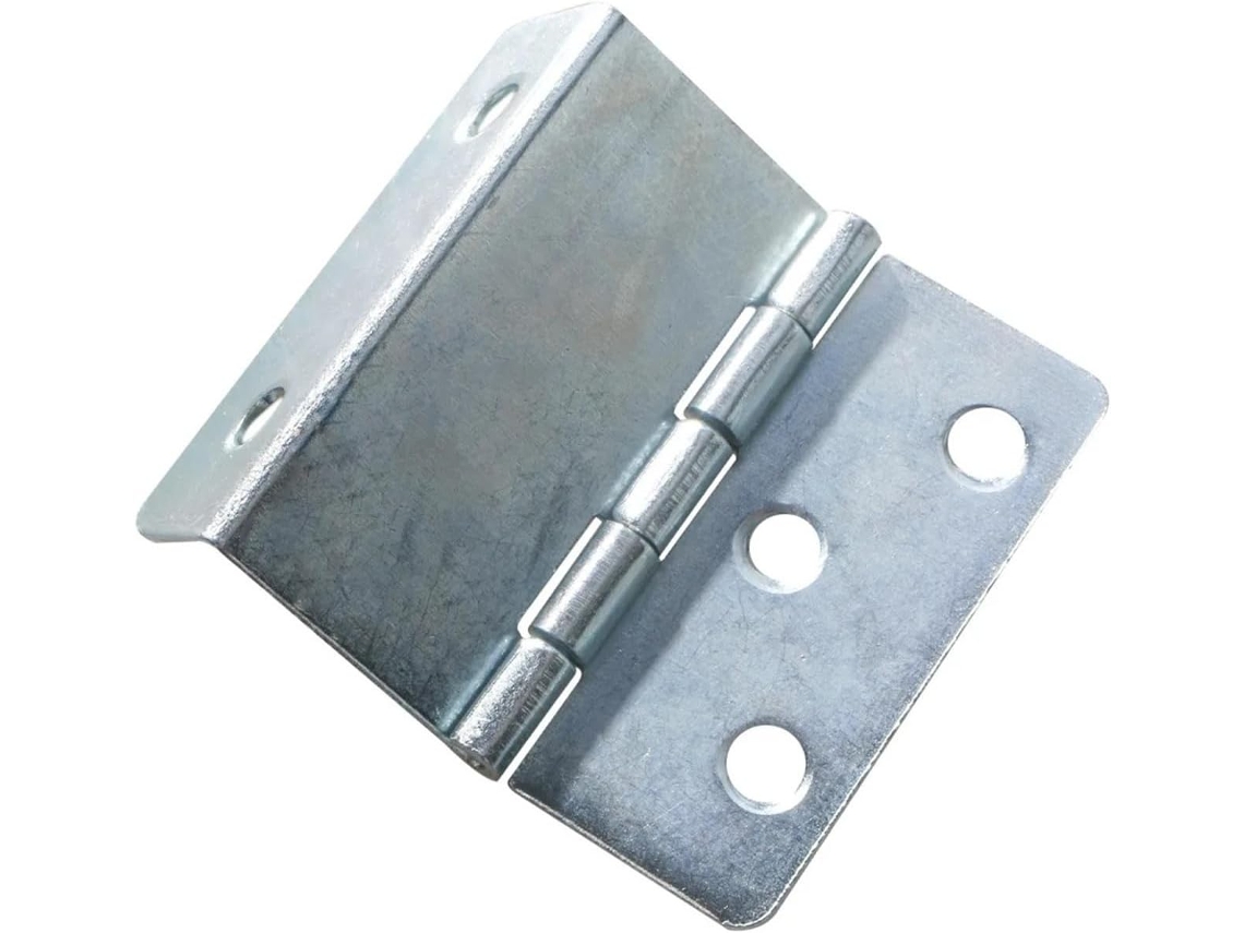Dobradiça De Ângulo Reto Tripla 43mm Com 5 Furos, Adequada Para Placa De 18mm 1 Unidade