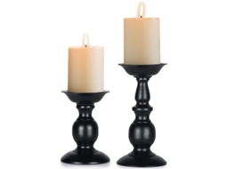 Suportes de Velas Nova LINE de ferro, 2 peças, Halloween
