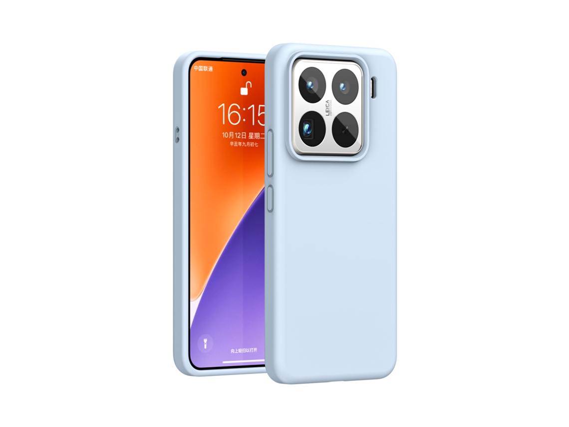 (azul Celeste, Xiaomi 15 Pro) Capa De Celular À Prova De Choque Em Silicone Líquido, Compatível Com Celulares Xiaomi.