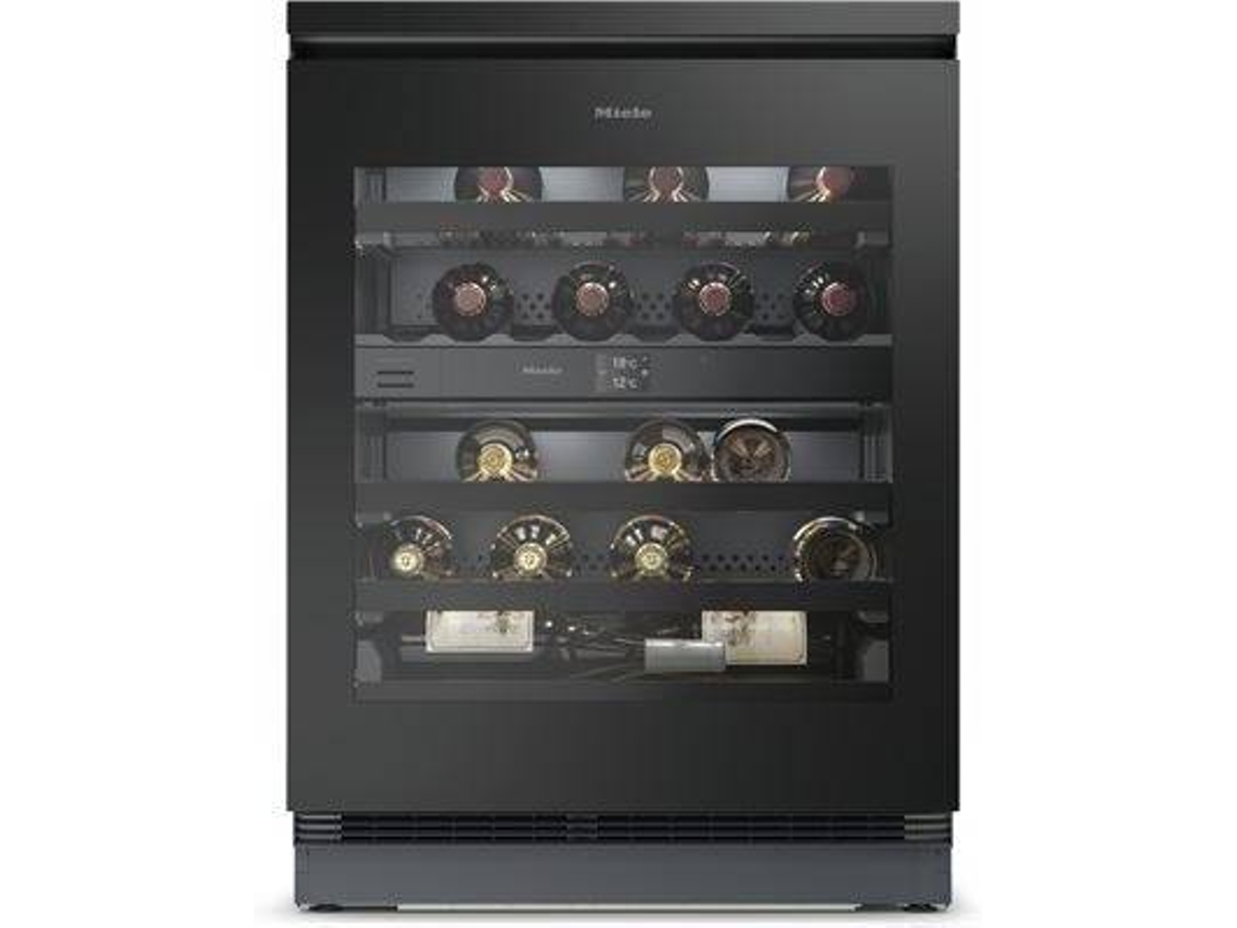Cave de Vinho MIELE KWTUS 7074 F (32 Garrafas - 82 cm - Preto)
