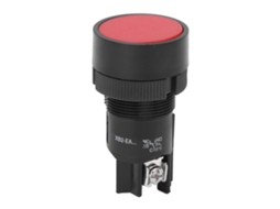 Laxiscreed Interruptor De Botão Ea Series 660v 10a Com 10 Unidades E Reset De Cor Vermelha