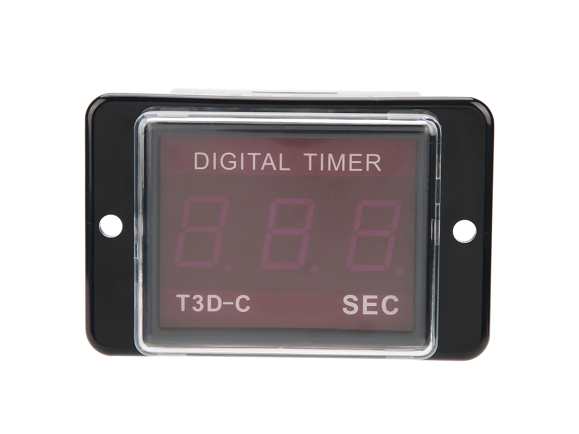 Laxiscreed Temporizador Digital Led Com Contador De Segundos, Minutos E Horas Para Perfis De Cozinha E Trabalho