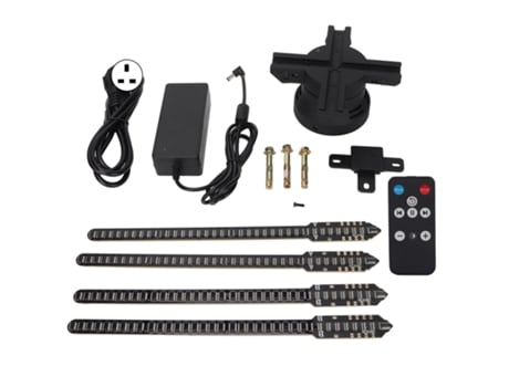 Display De Holograma 3d 1024x768p Com Controle Wifi E App Máquina Publicitária Holográfica Para Exposição Windows 110 240v Xyvona