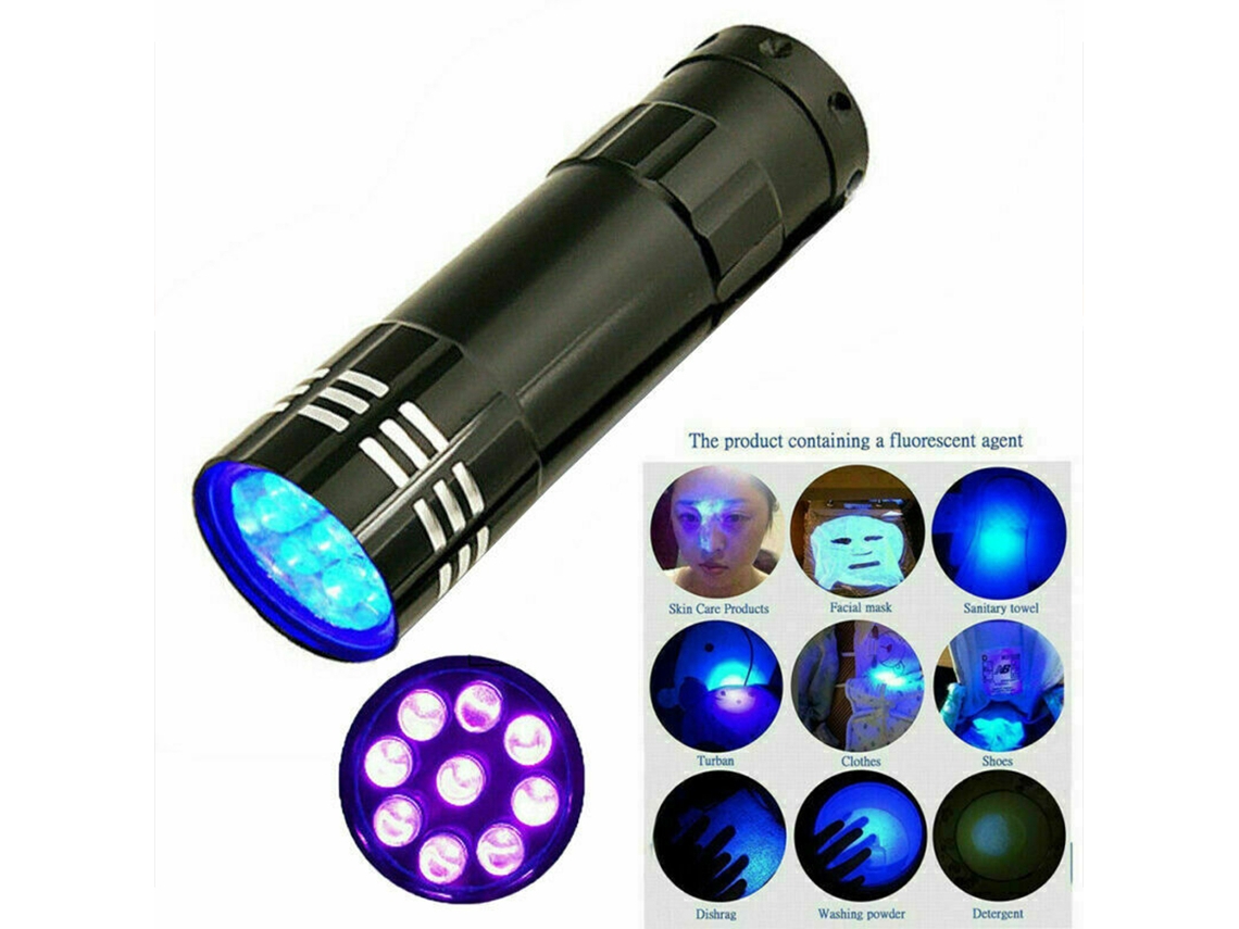 2026 lanterna Uv Portátil Multifuncional Lanterna Tocha Uv Detector de Dinheiro