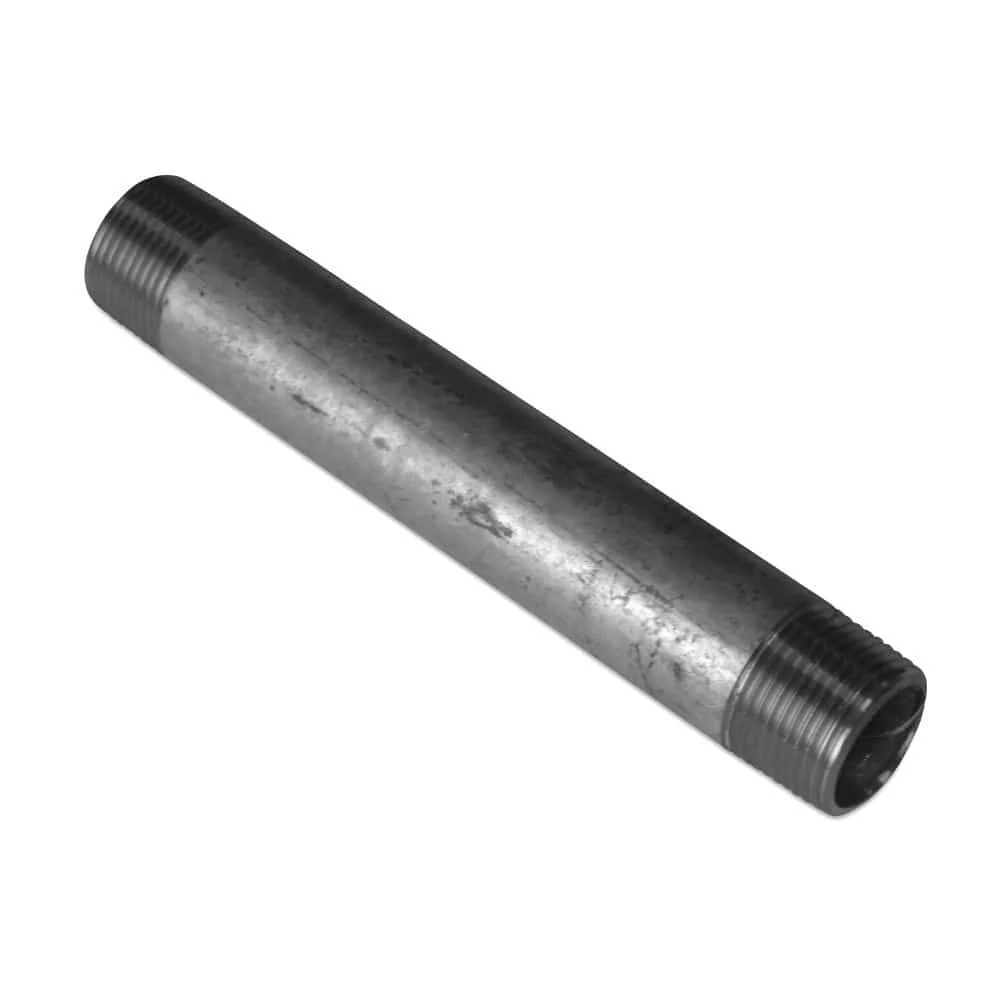 Niple de Rosca Galvanizado 1" Ag X 1" Ag 150 Mm KLASEBO