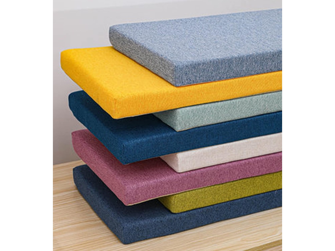 Almofada Para Banco De 2 3 Lugares, Com Enchimento De Espuma, Antiderrapante, Macia, Para Assento, Ideal Para Ambientes