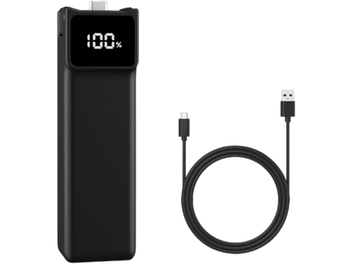 Cabo Extensor Para Carregamento De Bateria Do Gimbal Pocket 3 Com Visor Lcd De Energia E Estabilidade