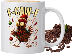 Caneca De Café Divertida Com Estampa De Galo, 350ml, Cerâmica, Novidade | Canecas Femininas Para Beb Gokoco
