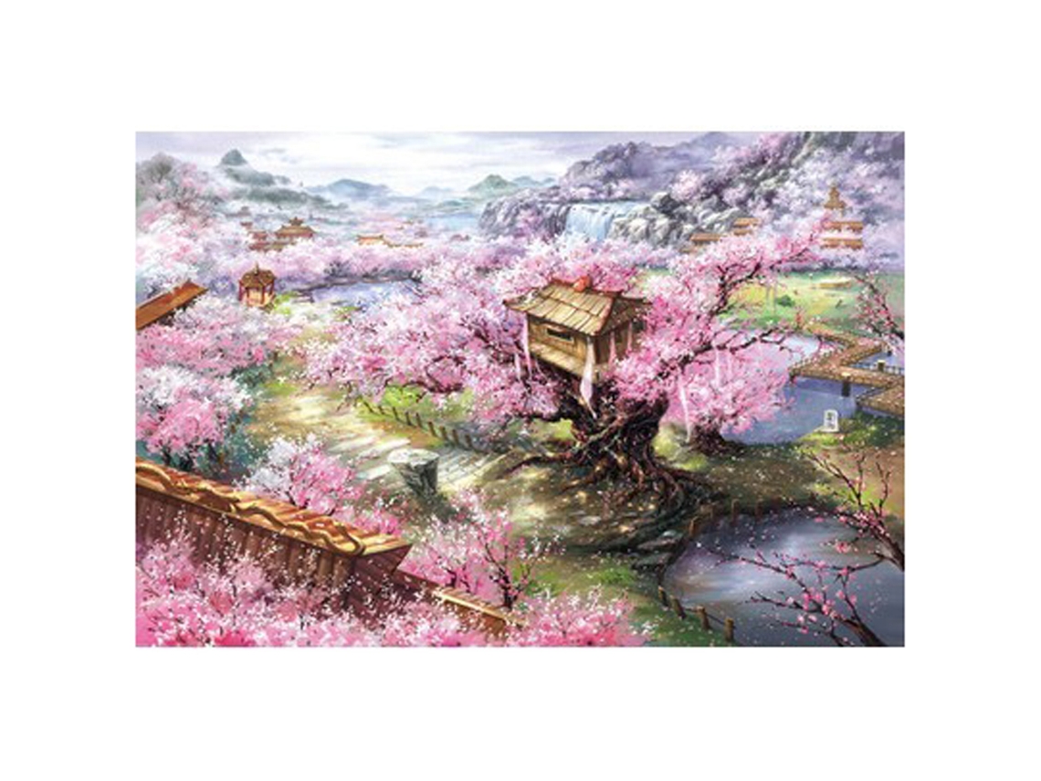 Primerox 1000 Peças Quebra cabeça Educacional de Cores Vibrantes Brinquedo para Relaxar Tamanho 260*380mm