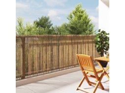Vidaxl Cerca De Bambu 300 X 125 Cm Bambu Natural