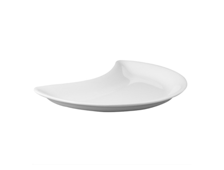 Prato de Salada Meia Lua 20,3 cm