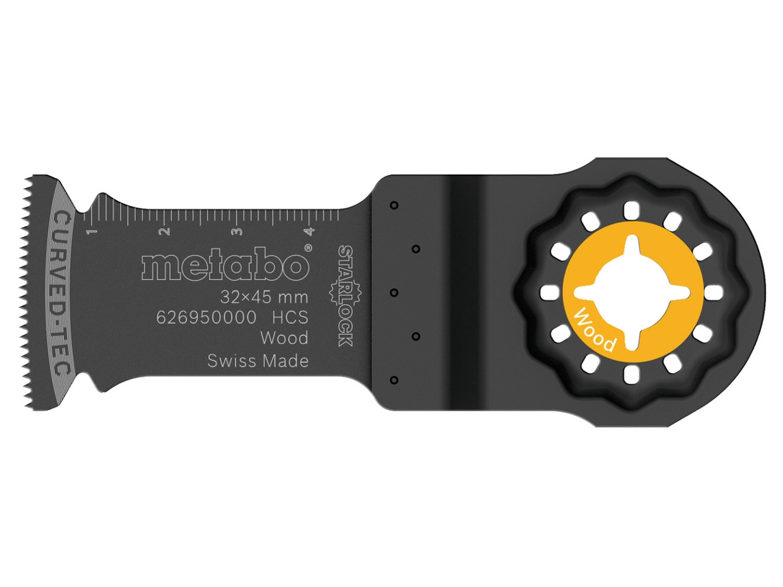 Lâminas De Serra De Imersão METABO 5, Madeira, 32 Mm, Starlock (626951000)