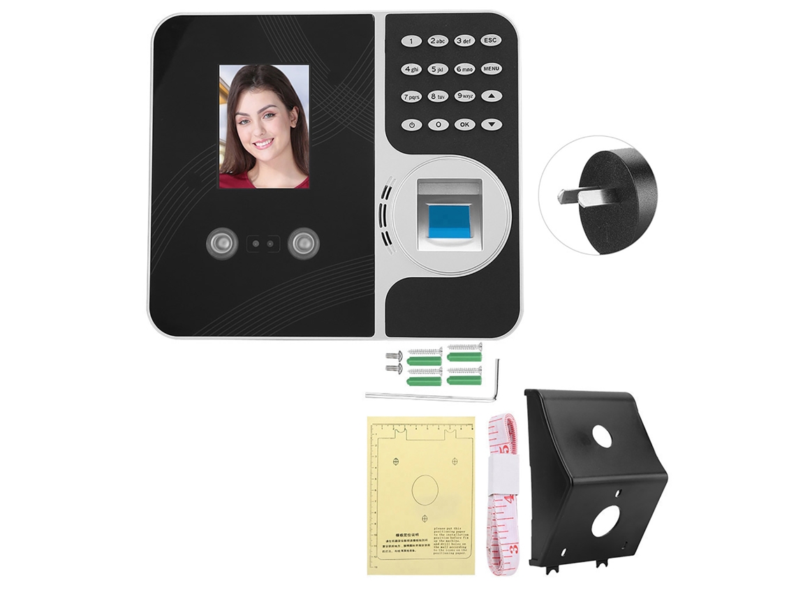 Máquina De Assiduidade F491 De 2.8 Polegadas Com Tft (reconhecimento Facial, Senha Por Impressão Digital)