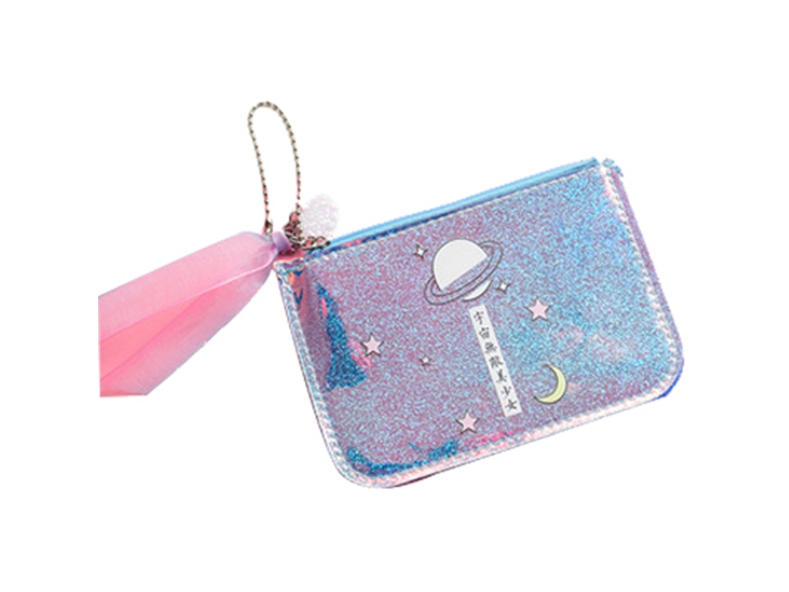 MEOIRUERY Bolsa pequena e fofa estilo carteira para mulheres jovens (pacote com 6)