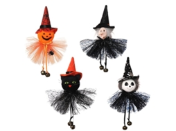4 decorações de fantasma pendurado para Halloween NOVA LINE