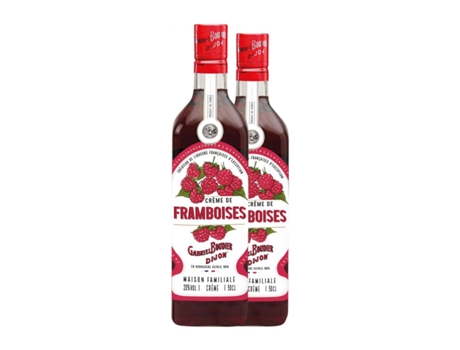 Licor Creme GABRIEL BOUDIER Framboise Garrafa Medium (0.5 L - 2 Unidades)