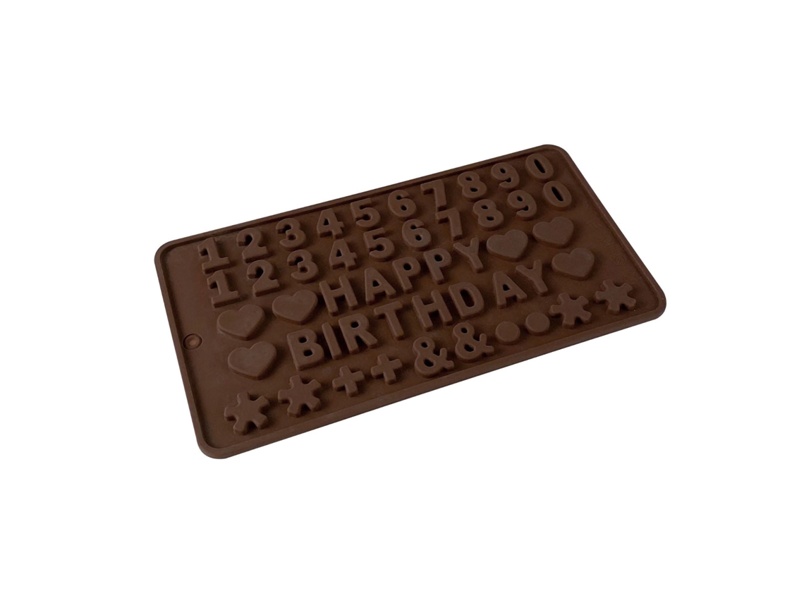 Molde De Silicone Para Chocolate E Doces De Confeitaria Cc-103