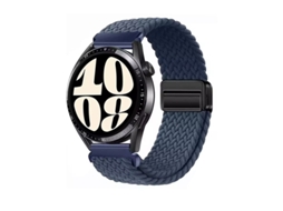 Pulseira Gt6 Em Nylon Trançado Com Fecho Magnético, Compatível Com Huawei Watch 5, Samsung Galaxy Watch 7, Xiaomi S4