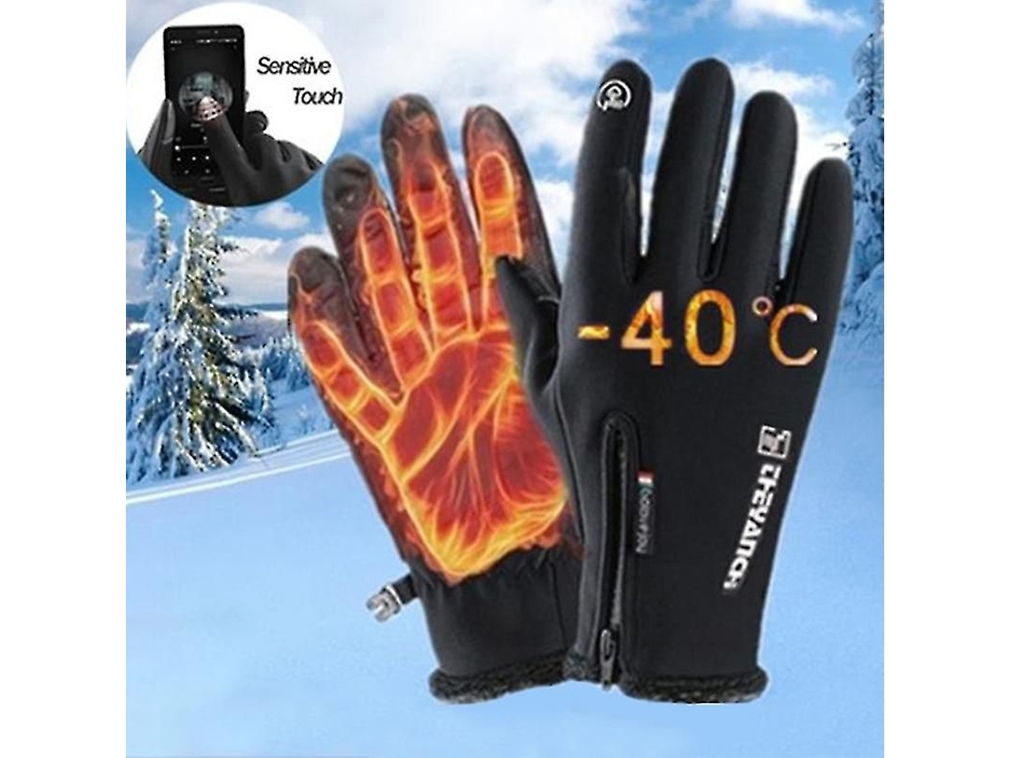 2026 luvas de Inverno Impermeáveis Térmicas com Tela Tática Resistentes Ao Vento para Corrida Esportes Trekking Pesca