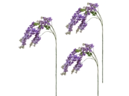 Laxiscreed Flores De Wisteria Artificiais Roxas Para Decoração De Casamentos E Fotos