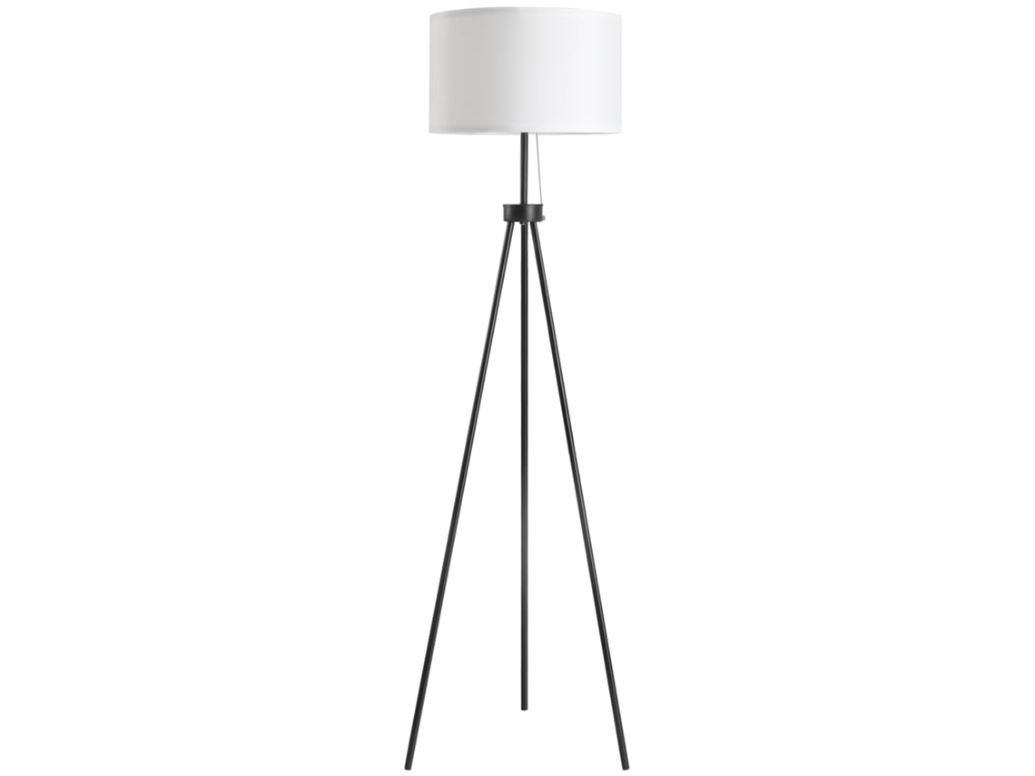 Luminária de Chão com Tripé de Metal e Cúpula de Tecido, Design Elegante e Clássico, Ø37x152 Cm, para Casa Ou Escritório ORBITRA COMMERCE