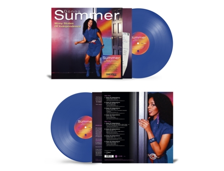 Donna Summer Many States Of Independence Vinil Azul Transparente Edição Limitada Rsd 2024
