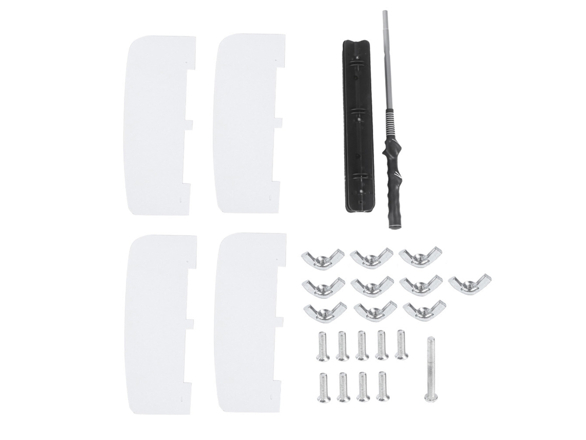 Treinador de Tiro de Golfe com Grip Anti derrapante Branco