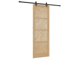 Porta Deslizante Orkdal Natural 83 X 232 Cm MAISON EXCLUSIVE