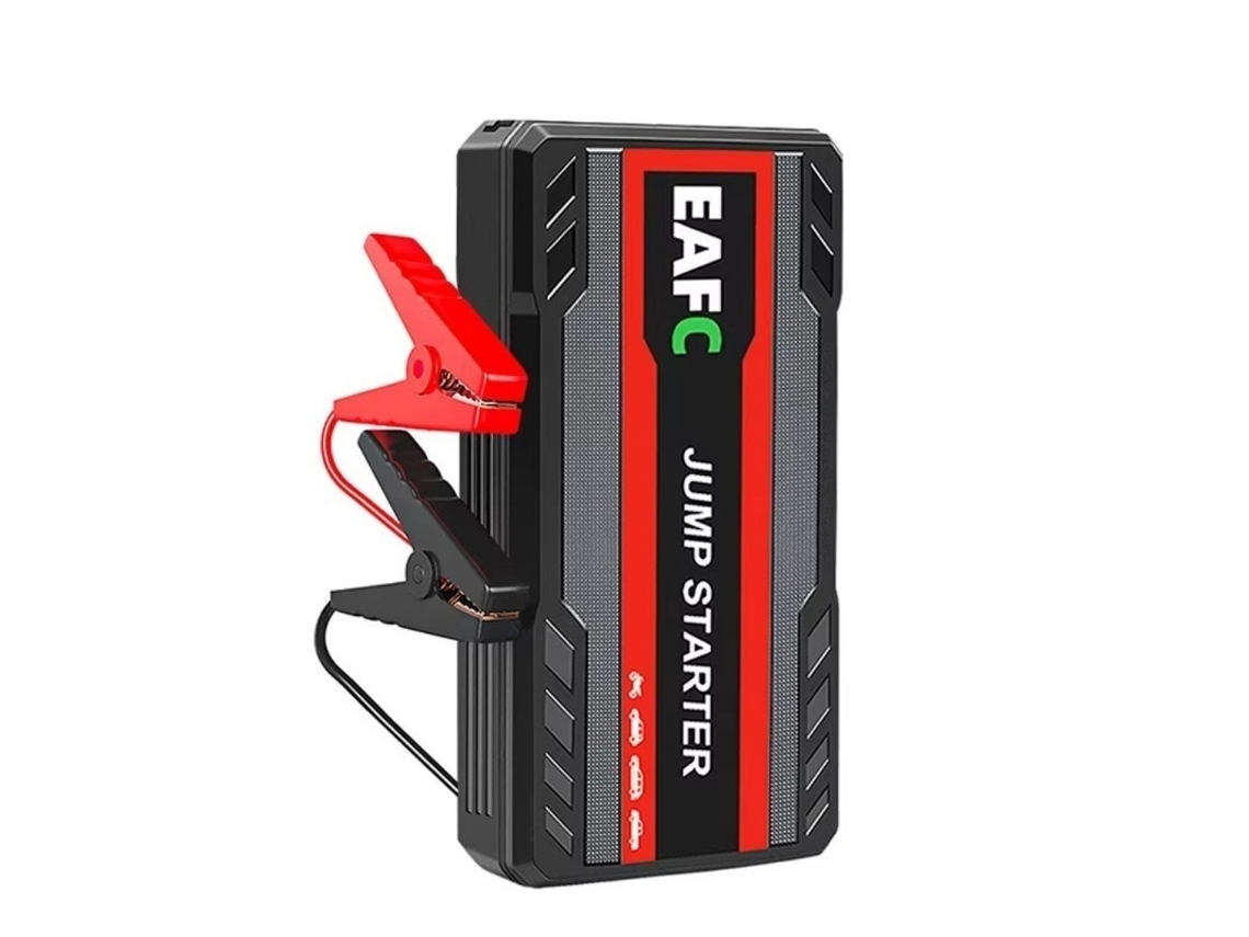 Arrancador De Emergência Para Automóveis Eafc De 12 V, 600 A, Com Interface Usb E Iluminação Led, Compatível Com Veículos A Gasolina De 3,0 L