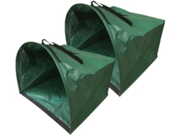 Conjunto De 2 Sacos Semicirculares Pp Para Jardim Com Grande