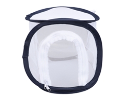 Gaiola Para Borboletas Com Zíper Abreuável Respirável Portátil