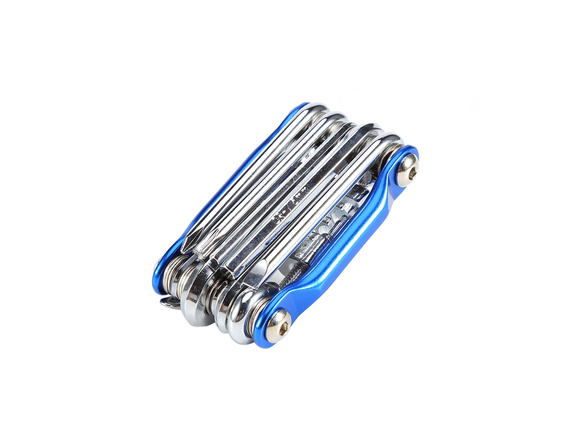 Ferramenta De Reparo De Bicicleta 11 Em 1 Transformadora Portátil Kit Multifuncional Para Ciclismo