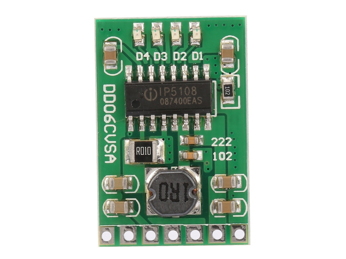 Módulo De Carga/descarga Boost Para Baterias De Lítio 3.7v/4.2v (2a, 5v)