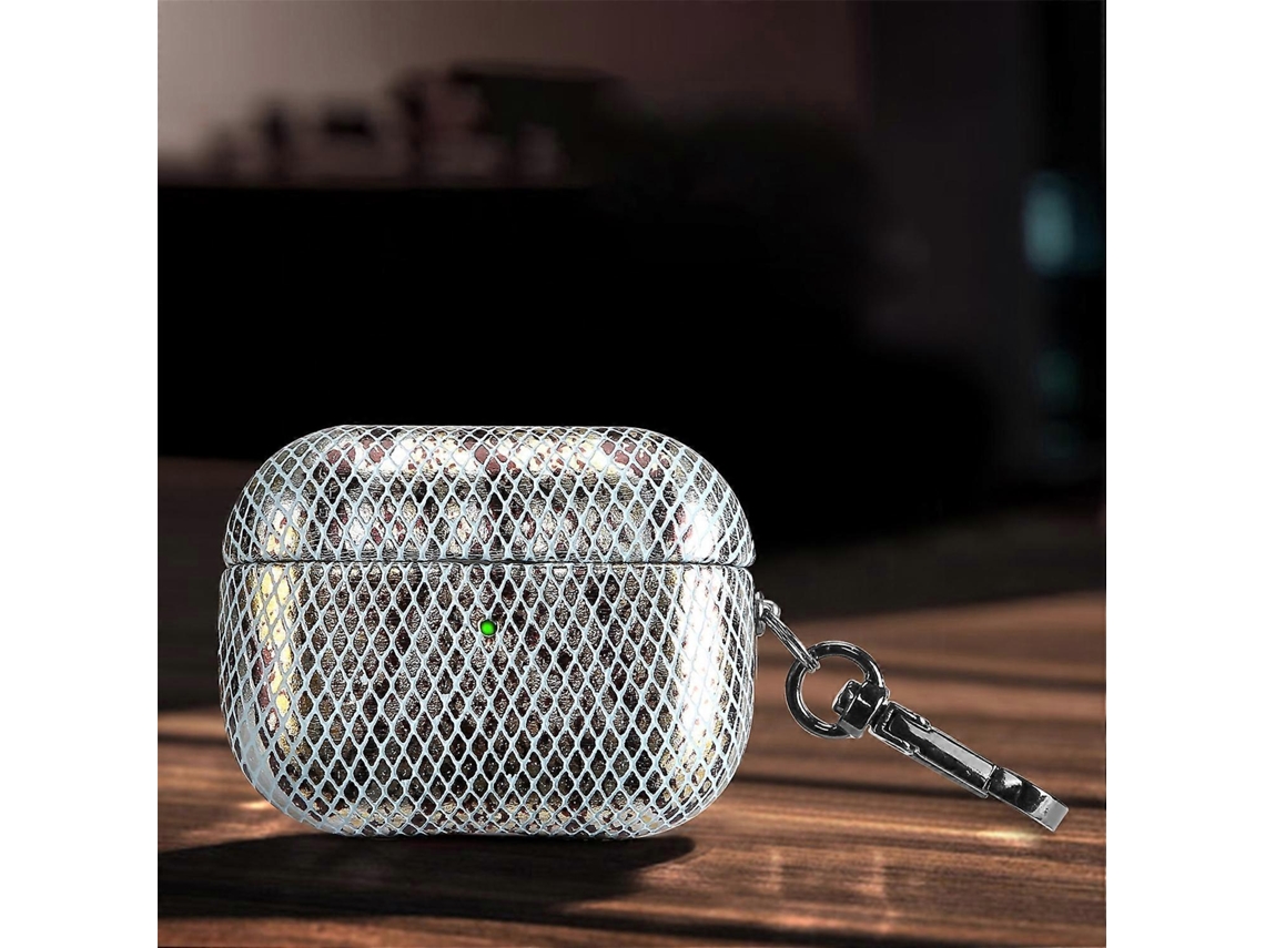 Capa para Fones de Ouvido J01 Mesh Snakeskin para Airpods 3 GIECY