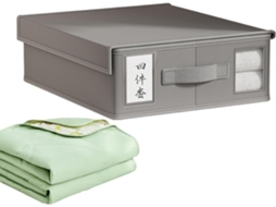 Conjunto Organizador De Lençóis Capa Edredom, Fronha, Organizador De Lençóis, Organizador De Roupa Cama, Solução De