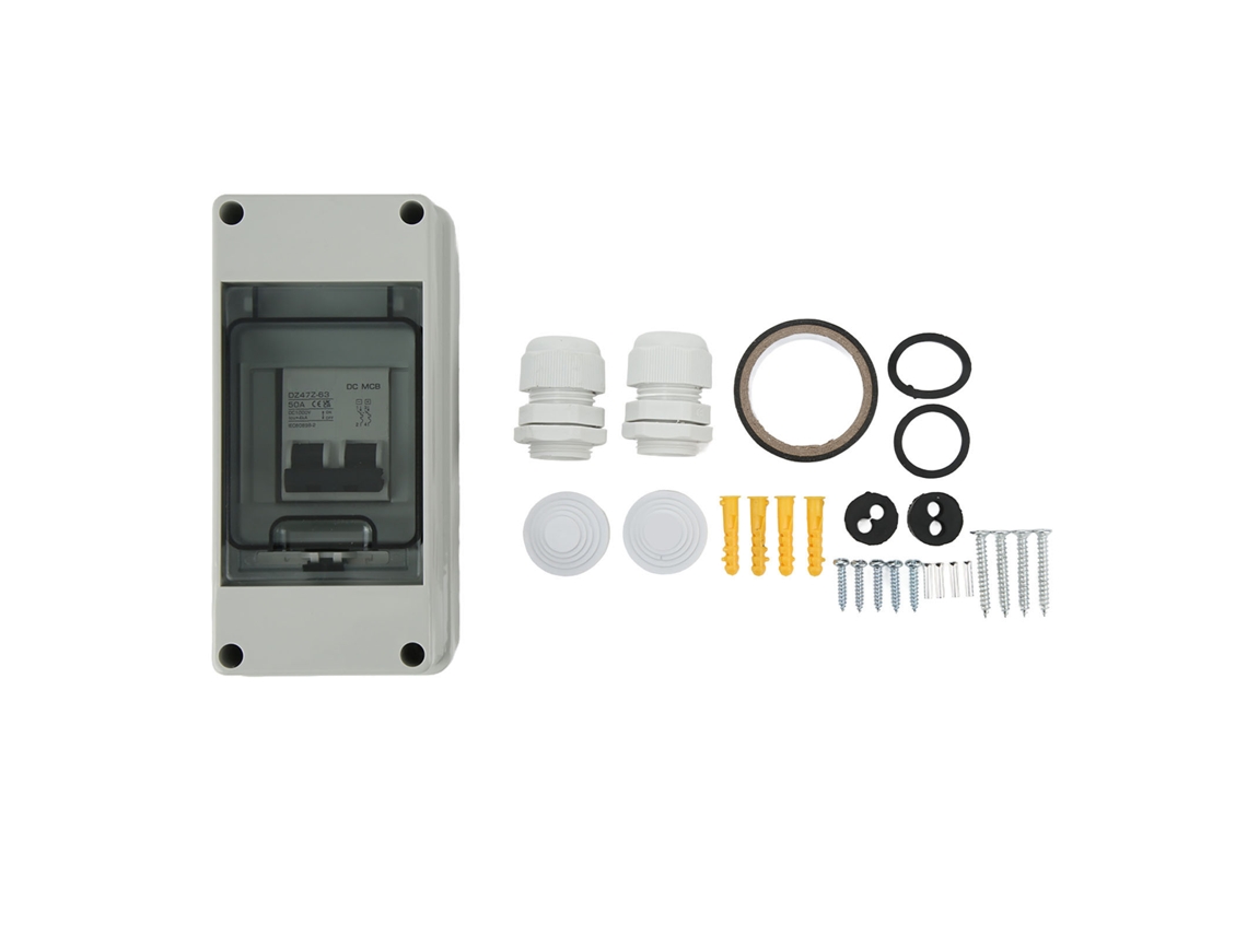 DISJUNTOR CORRENTE CONTÍNUA 2P 20A 500V S/MARCA