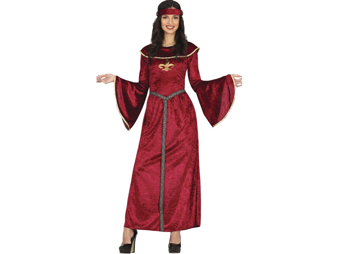 Fato de Mulher GUIRCA Princesa Medieval Elegante  (M = 38/40)