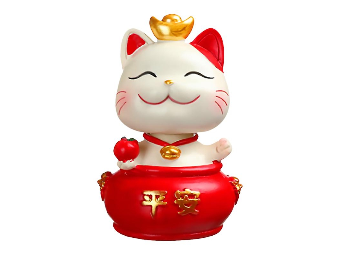 1pcs Estatuetas De Gato Sorte