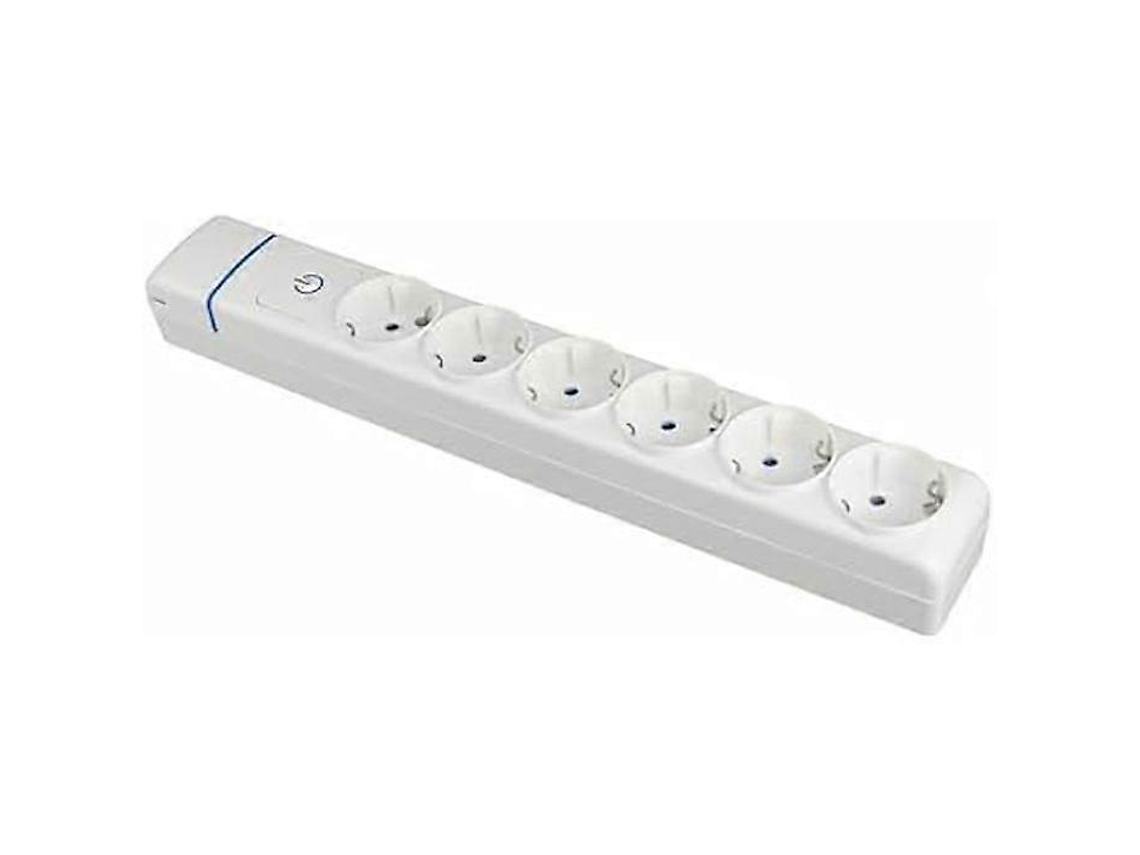 Régua De Tomadas Solera 8006pil 6 Tomadas 16 A Interruptor Integrado Olysi Shop