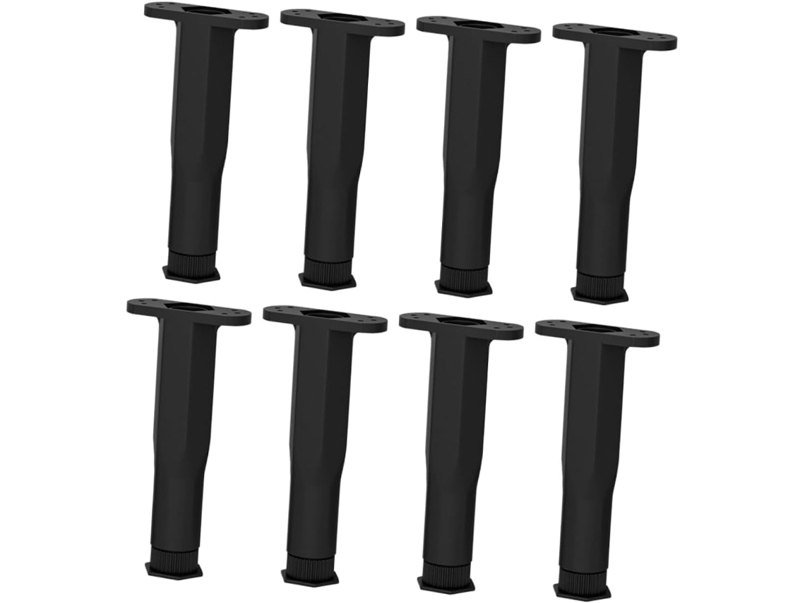 Artibetter Conjunto De 8 Pés Ajustáveis Para Móveis, Resistentes, Para Estrutura De Cama, Sofá, Armário, Cadeira, Mesa